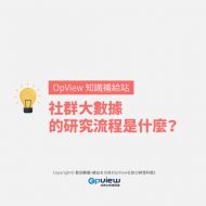 社群大數據的研究流程是什麼