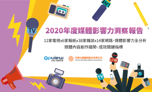 產業聲量報告》2020年度媒體影響力洞察報告